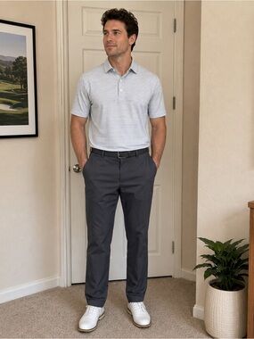 Nike Golf Dri-FIT Men's Grey Flat Front Pants - Size 32x30. (EUC)